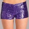 Be Wicked Sequin Booty Shorts Purple CLOTHING 1 Be Wicked Sequin Booty Shorts Purple CLOTHING