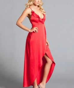 Be Wicked Asia Dress Red SLEEPWEAR