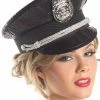 Be Wicked Sequin Police Hat Costume Accessories 2 Be Wicked Sequin Police Hat Costume Accessories