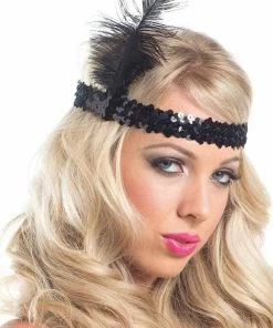 Be Wicked Feather Headpiece