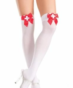 Be Wicked Nurse Nancy Thigh Highs