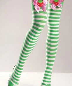 Be Wicked Strawberry Shortcake Thigh Highs Hosiery