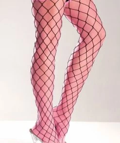 Be Wicked Pretty Pink Thigh Highs Hosiery