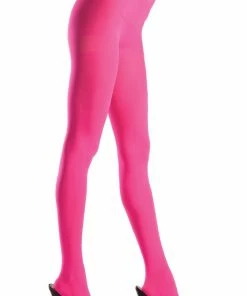 Be Wicked Pink Opaque Pantyhose
