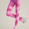 Be Wicked Hosiery K Argyle Pantyhose Pink
