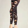 Be Wicked Hosiery Cut To Shreds Pantyhose