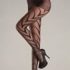 Be Wicked Deco Art Lines Pantyhose