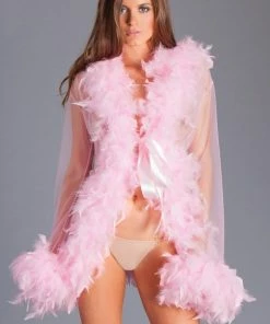 Be Wicked Lux Robe Candy Pink
