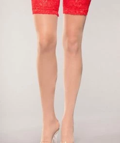 Be Wicked Hosiery Sweetheart Thigh Highs