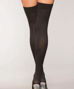 Be Wicked Hosiery Tied Up Thigh Highs