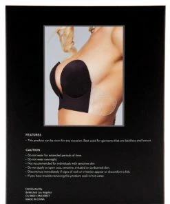 Be Wicked Black Deep V Bra