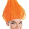 Be Wicked ACCESORIES Troll Wig Unisex Orange