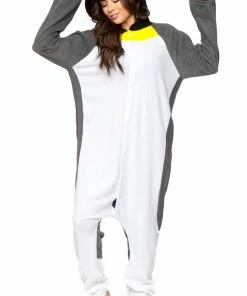 Be Wicked PENGUIN Adult Onesie SLEEPWEAR