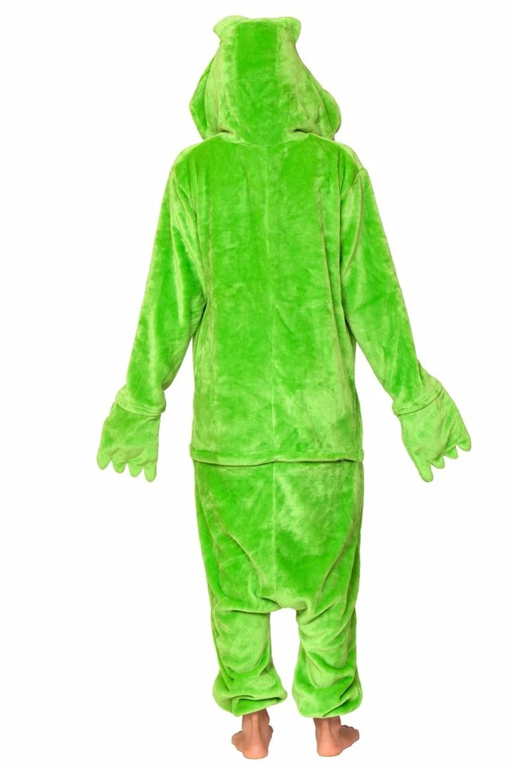 Be Wicked SLEEPWEAR FROG Adult Onesie 6 Be Wicked SLEEPWEAR FROG Adult Onesie