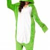 Be Wicked SLEEPWEAR FROG Adult Onesie 1 Be Wicked SLEEPWEAR FROG Adult Onesie