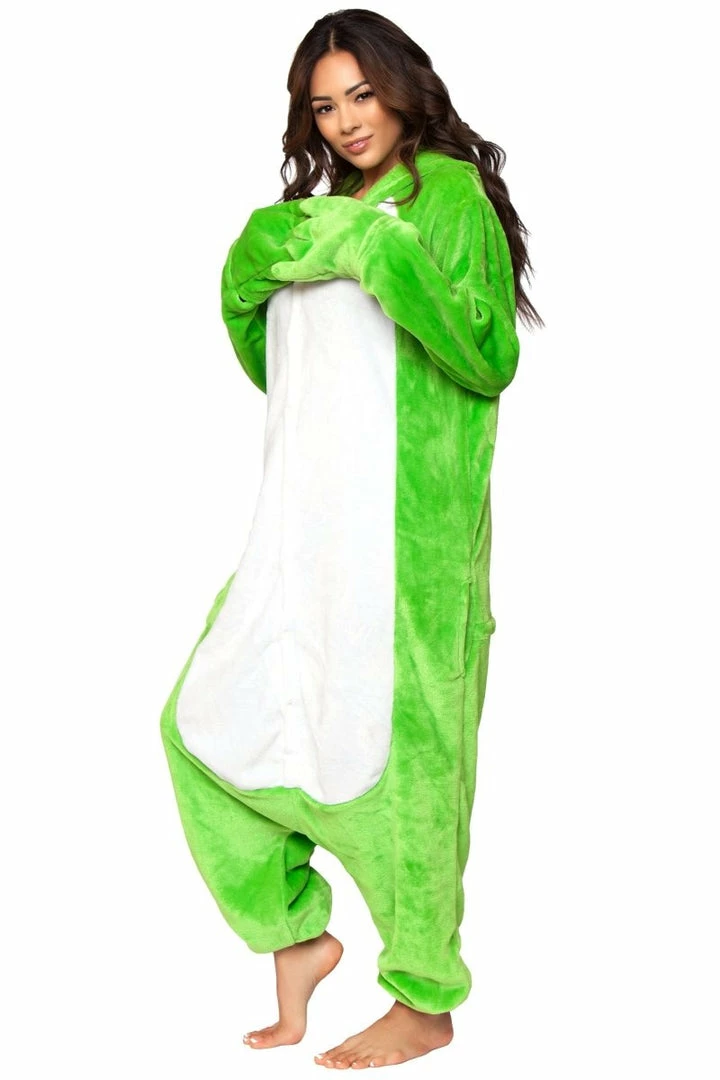 Be Wicked SLEEPWEAR FROG Adult Onesie 5 Be Wicked SLEEPWEAR FROG Adult Onesie