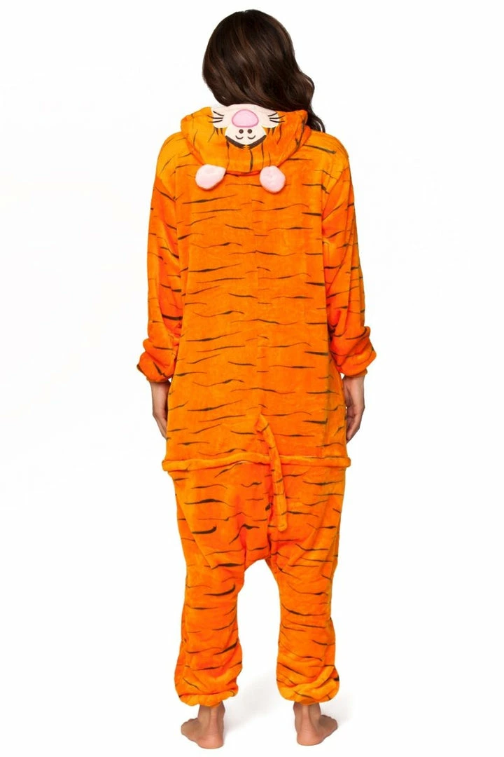 Be Wicked SLEEPWEAR TIGER Adult Onesie 6 Be Wicked SLEEPWEAR TIGER Adult Onesie