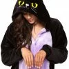 Be Wicked CAT Adult Onesie SLEEPWEAR