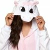 Be Wicked PINK UNICORN Adult Onesie SLEEPWEAR