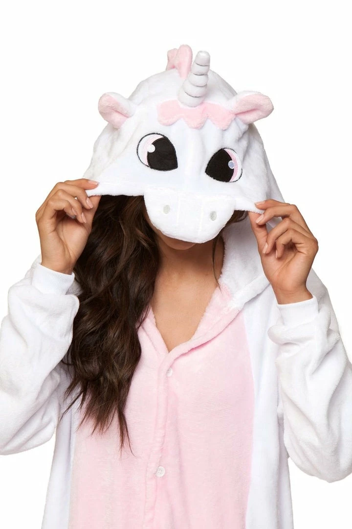 Be Wicked PINK UNICORN Adult Onesie SLEEPWEAR 3 Be Wicked PINK UNICORN Adult Onesie SLEEPWEAR
