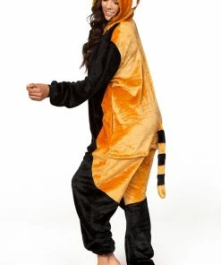 Be Wicked SLEEPWEAR FOX Adult Onesie