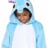 Be Wicked BLUE UNICORN Child Onesie