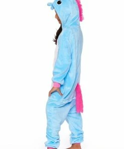 Be Wicked BLUE UNICORN Child Onesie