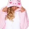 Be Wicked SLEEPWEAR PIG Adult Onesie 1 Be Wicked SLEEPWEAR PIG Adult Onesie