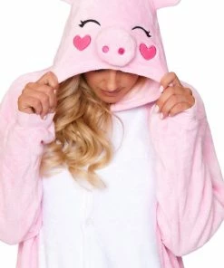Be Wicked SLEEPWEAR PIG Adult Onesie