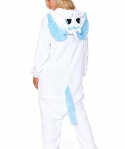 Be Wicked WHITE UNICORN Adult Onesie