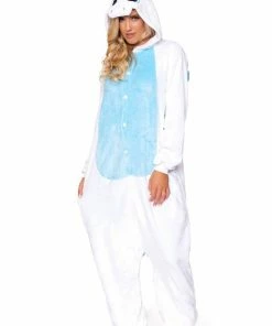 Be Wicked WHITE UNICORN Adult Onesie