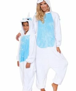 Be Wicked WHITE UNICORN Adult Onesie