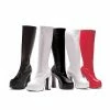 Ellie Shoes 5 Heel Stretch Knee Boots. W/Inner Zipper 1 Ellie Shoes 5 Heel Stretch Knee Boots. W/Inner Zipper