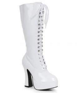 Ellie Shoes 5 Heel Knee Boots With Zipper