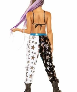 JValentine CLOTHING Oposite Flip Sequin Joggers