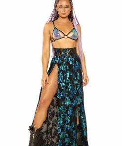 JValentine CLOTHING Sequin Gypsy Skirt