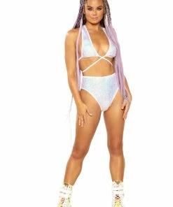 JValentine Light-Up Cosmic Sequin Top