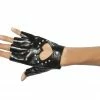 Roma Costume ACCESORIES Gloves With Cut-out Heart And Stones