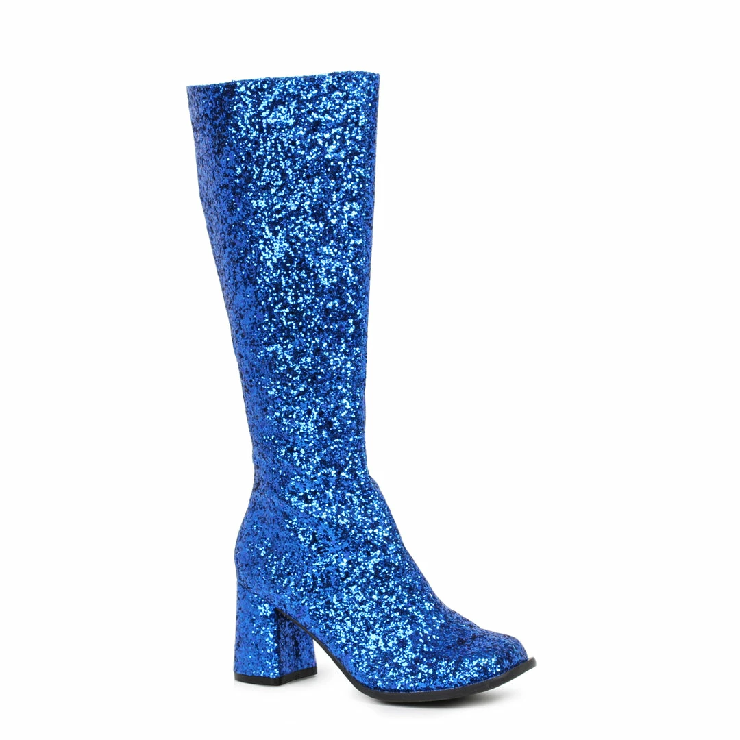 Ellie Shoes Glitter Gogo Boots 5 Ellie Shoes Glitter Gogo Boots