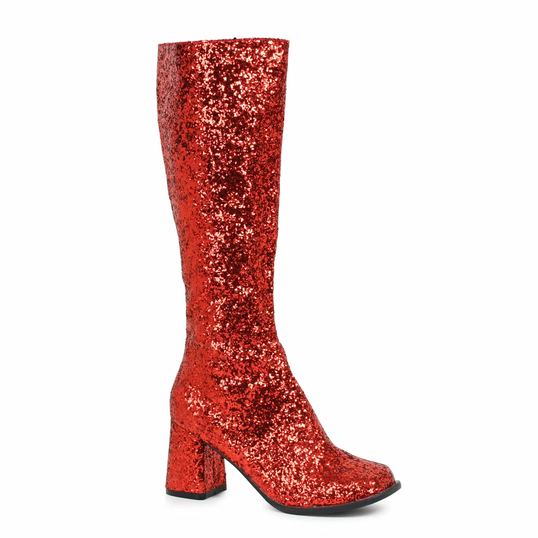 Ellie Shoes Glitter Gogo Boots 9 Ellie Shoes Glitter Gogo Boots