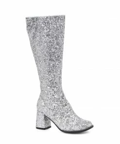 Ellie Shoes Glitter Gogo Boots 17 Ellie Shoes Glitter Gogo Boots