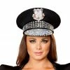 Roma Costume Costume Accessories Studded Police Hat