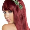 Roma Costume Green Sequin Leaf Head Piece Hair 2 Roma Costume Green Sequin Leaf Head Piece Hair
