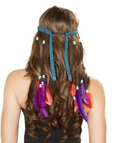 Roma Costume Turquoise Indian Headband