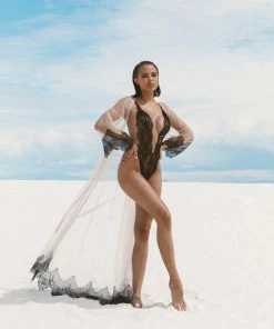 Roma Costume Simply Stunning Low Plunge & High Leg Eyelash Teddy LINGERIE