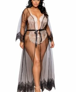 Roma Costume Simply Stunning Low Plunge & High Leg Eyelash Teddy LINGERIE