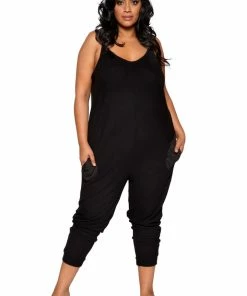 Roma Costume Cozy & Comfy Pajama Jumpsuit With Pocket Details