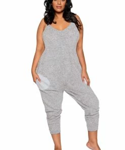 Roma Costume Cozy & Comfy Pajama Jumpsuit With Pocket Details
