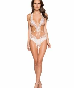 Roma Costume Beaded Fringe Teddy With Strap Detail