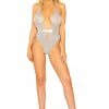 Roma Costume Criss-Cross Lace Teddy LINGERIE
